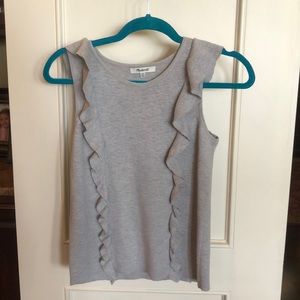 Gray Sweater Tank Top